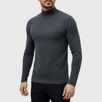 Uwe | Herren-Rollkragenpullover mit schlanker Passform, eleganter Herbst-Pullover | Nomad NTS | Grey