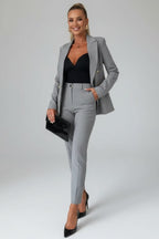 Valerie | Damen tailliert geschnittener Blazer-Anzug, Hosenanzug mit hoher Taille | Nomadnts | Nomadnts