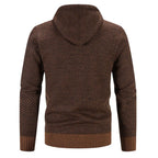 Viktor | Herren Premium Hoodie, Eleganter Kapuzenpullover | Nomad NTS | Blauw