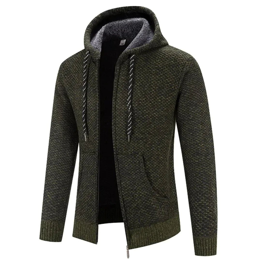 Viktor | Herren Premium Hoodie, Eleganter Kapuzenpullover | Nomad NTS | Rood