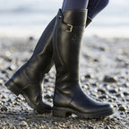Violet | Damen wasserdichte Stiefel, praktische Alltagsstiefel | Nomadnts | Black