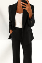 Vivienne | Damen tailliert geschnittenes Blazer- und Hosen-Set | Nomadnts | Nomadnts
