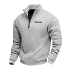 Waldemar | Herrenpullover aus Fleece, Casual Herren-Sweatshirt | Nomad NTS | Beige