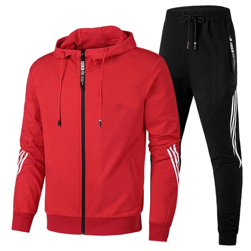 Warren | Herren Trainingsanzug im Relaxed Fit, moderner Zweiteiler | Nomadnts | Nomadnts