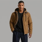 Wesley | Herrenjacke mit Kapuze und Fleece-Futter, warmer Wintermantel | Nomadnts